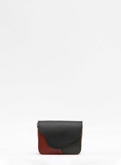 Crossbody Laukku Billie Musta Cognac