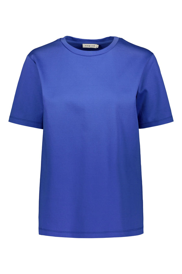 Amina Organic Cotton T-Shirt Blue