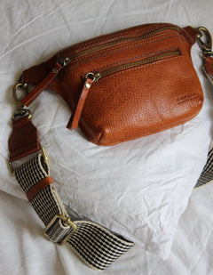 Beck Bum Bag Cognac Ruudullinen Stromboli Nahka
