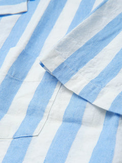 Maggia Linen Shirt Blue