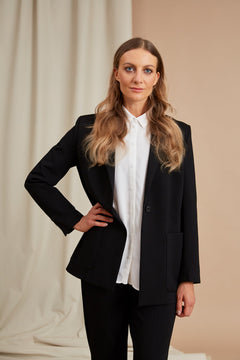 Emmy Knit Blazer Mustain