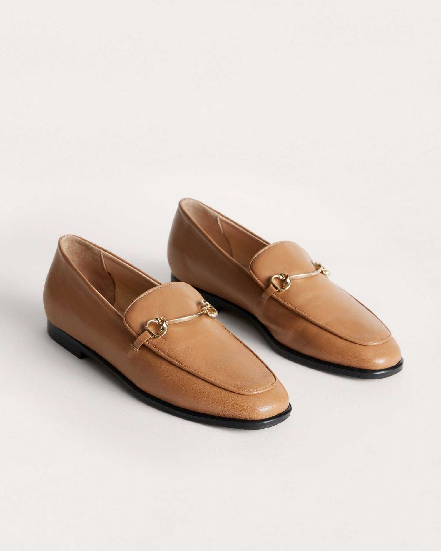 The Modern Moccasin Tan With Hardware