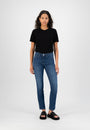 Mud Jeans - Faye Straight Farkut Stone Indigo, image no.1