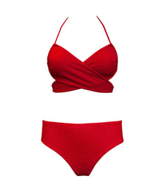Versatile + Core Bikini Set Geranium Red