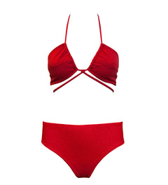 Versatile + Core Bikini Set Geranium Red
