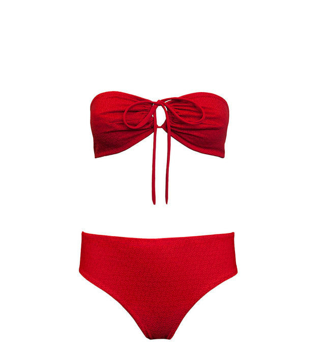 Versatile + Core Bikini Set Geranium Red