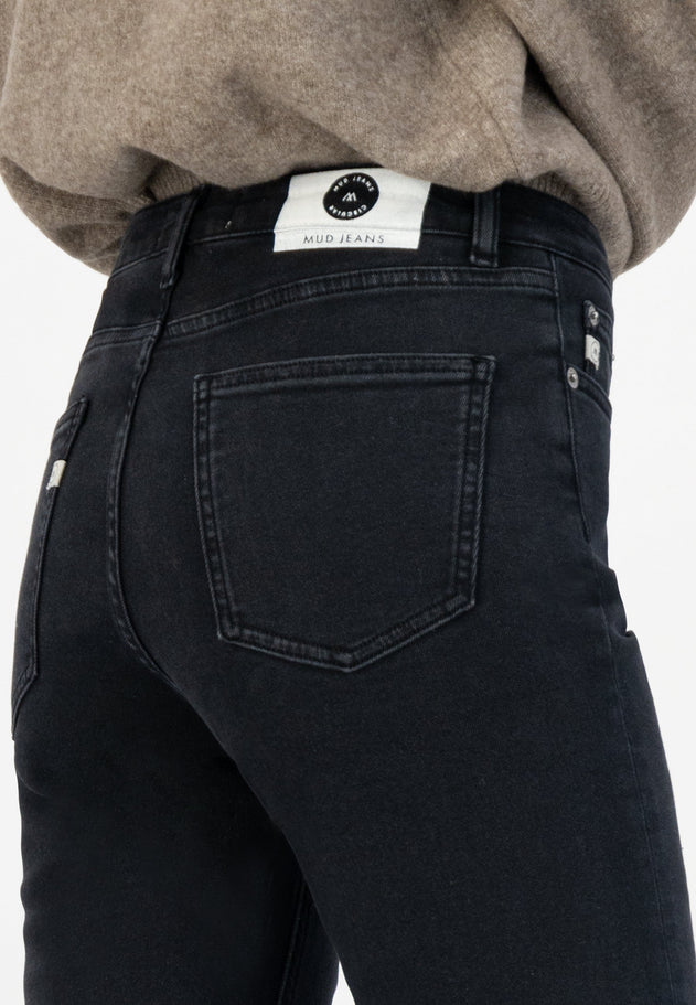 Isy Flared Farkut Stone Black