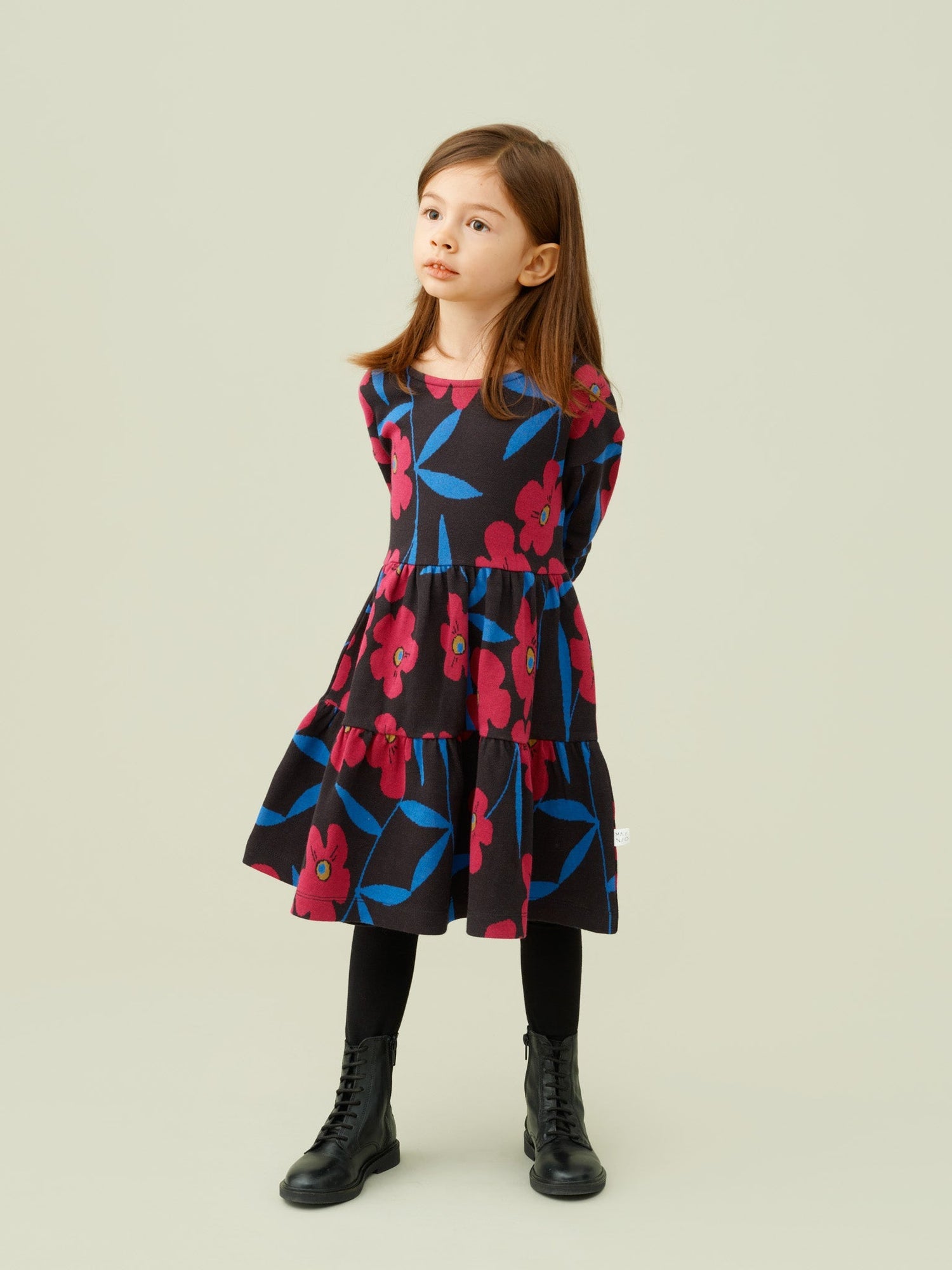 Lasten Mysterious Blooms Jacquard Mekko