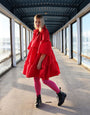 Miia Halmesmaa - Lush Dress With Bow Collar Red, image no.2