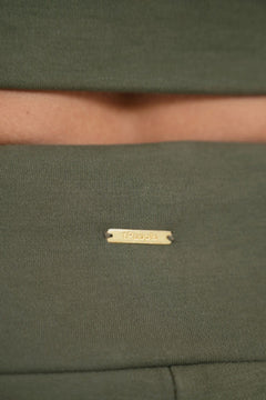 Munich MUC High Waisted Leggings Green Ash