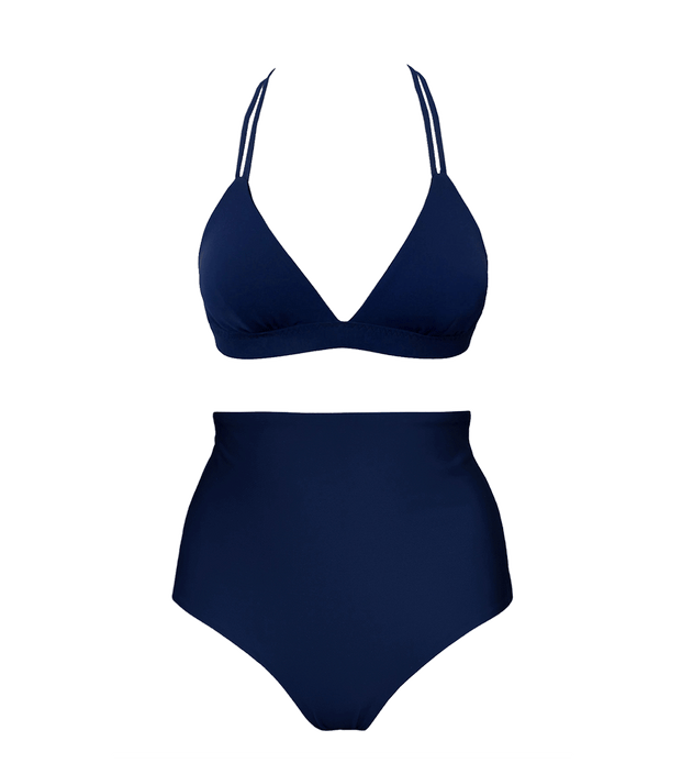 Core + Core High Bikini Set Navy