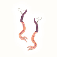 My Worms, My Friends #2 Korvakorut Vaaleanpuna-lilat