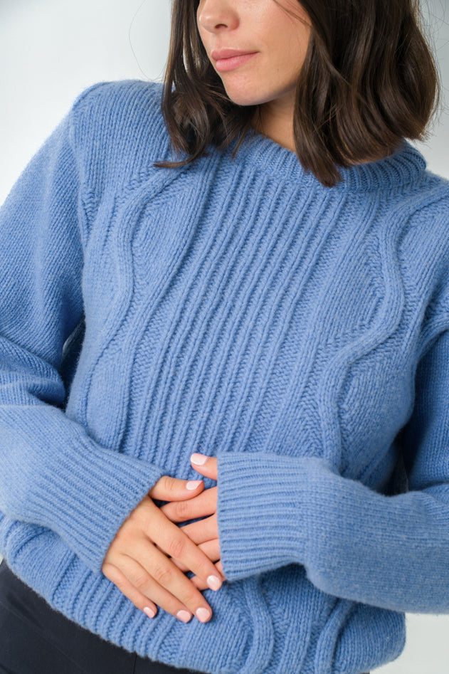 Cosmos Sweater Blue