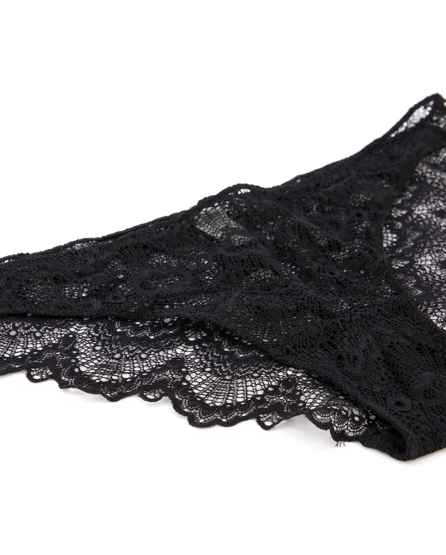 Pitsiset Bikini Alushousut Saboteur Musta