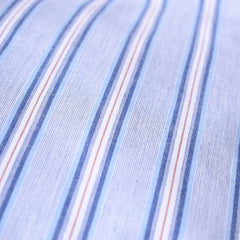 Puuvillaperkaali Baby/Junior Pussilakanasetti Blue Shirt Stripe