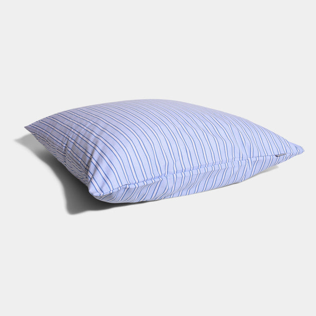 Puuvilla Percale Stripe tyynyliina Sininen Paita raita